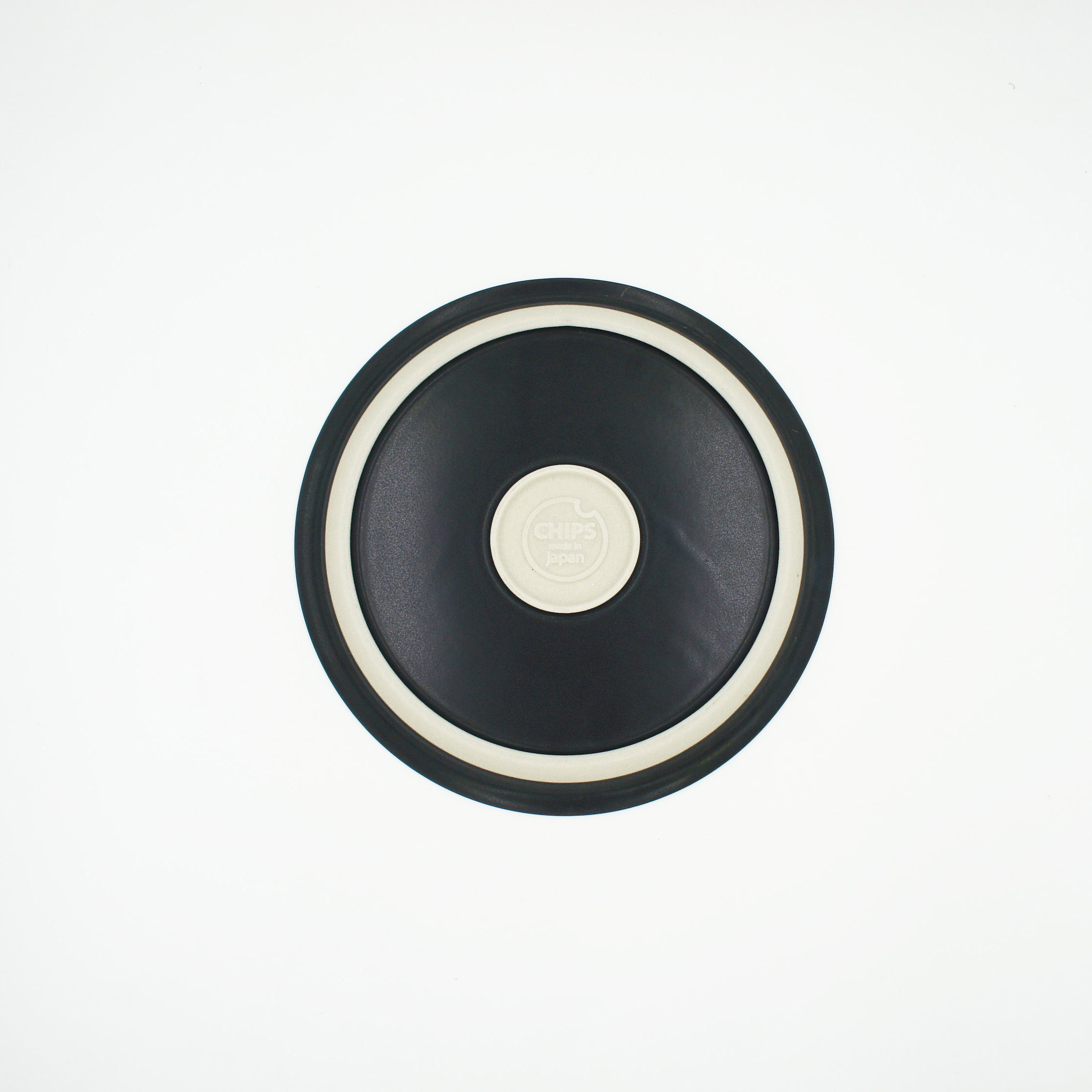CHIPS PLATE L - mat black