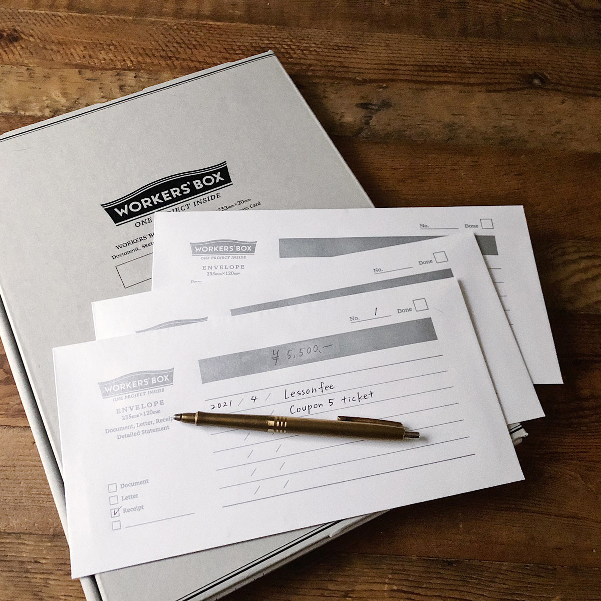WORKERS'BOX ENVELOPE(5/set)