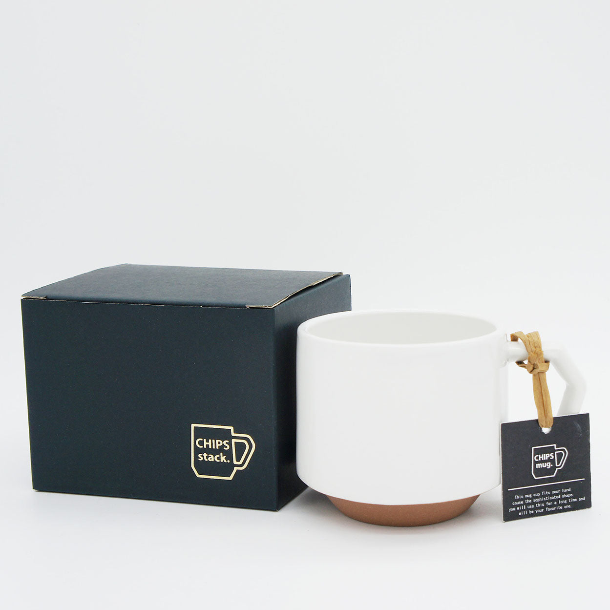 CHIPS stackMUG - solid white