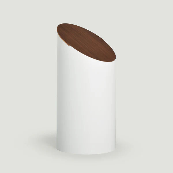 SWING BIN (M) Lid walnut
