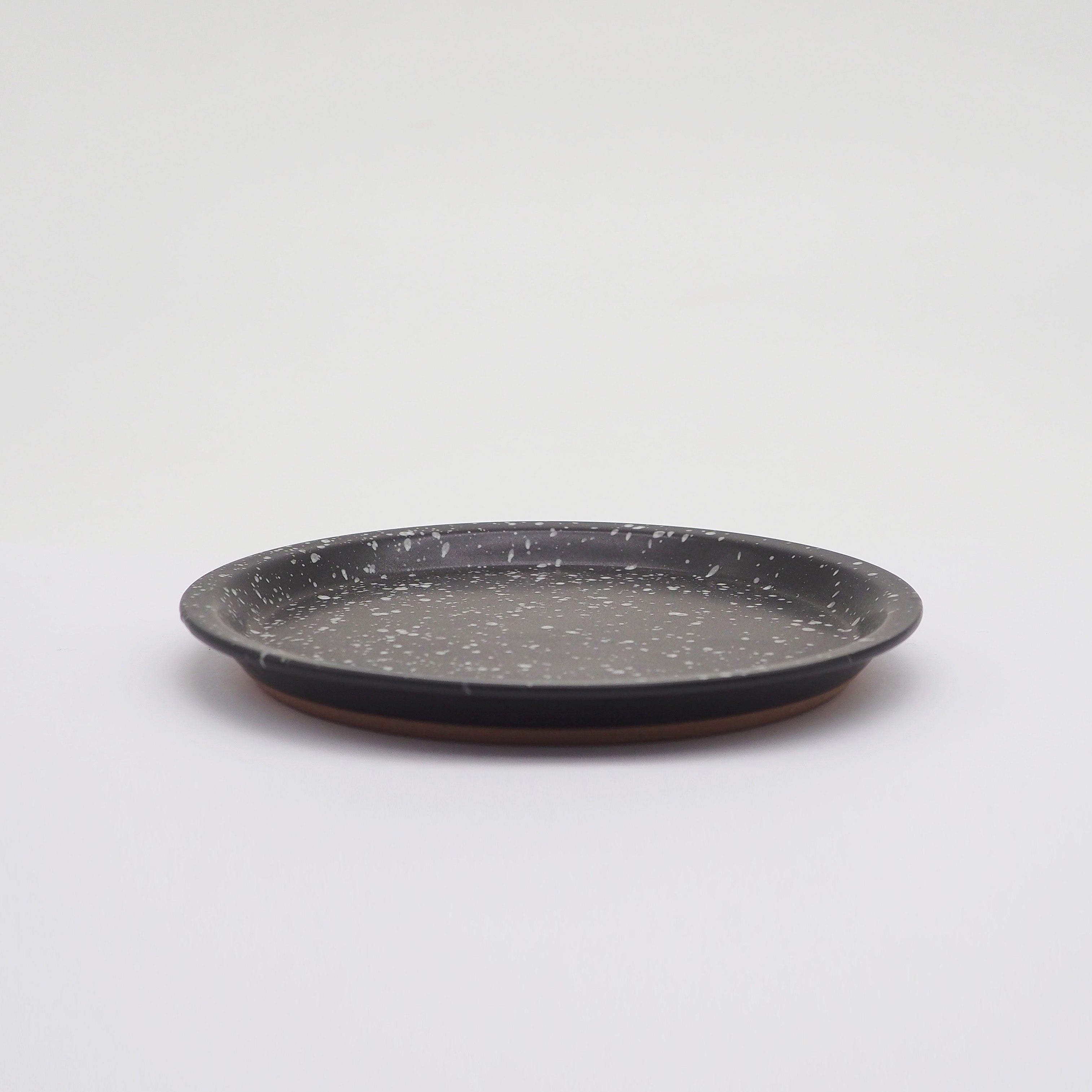 CHIPS PLATE S - splash black-white