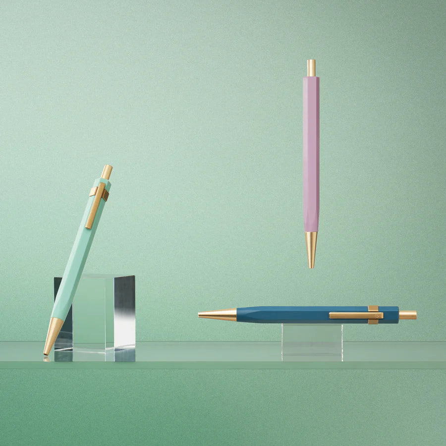 Glamour Evolve - Ocean Sustainable Ballpoint Pen (Teal Green) (Clip)