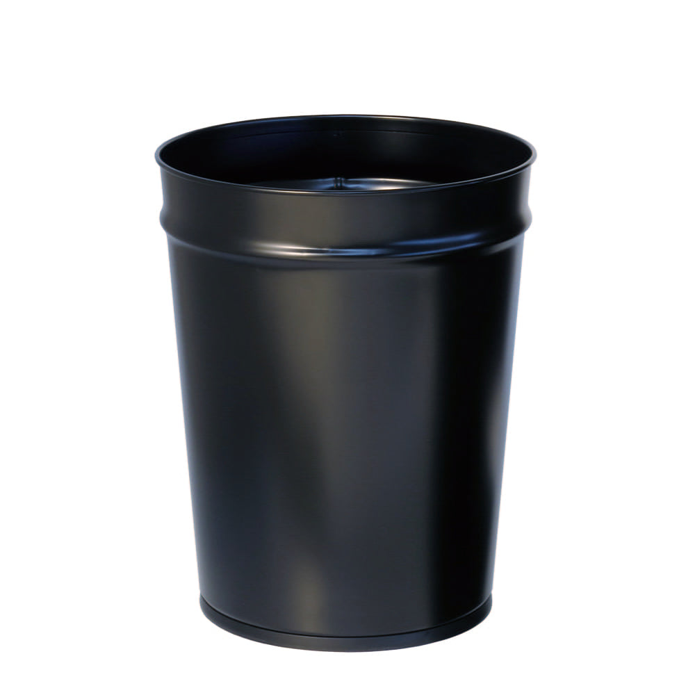 Conical Paper Bin - Black - L