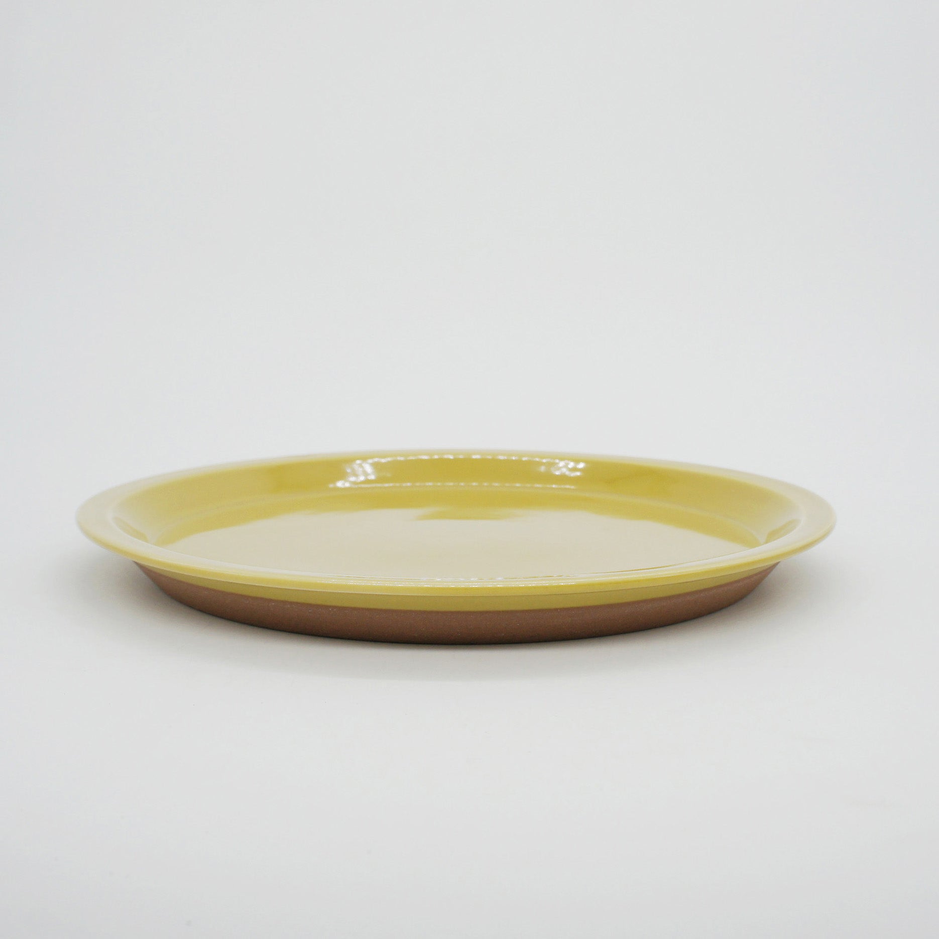 CHIPS PLATE L - solid mustard