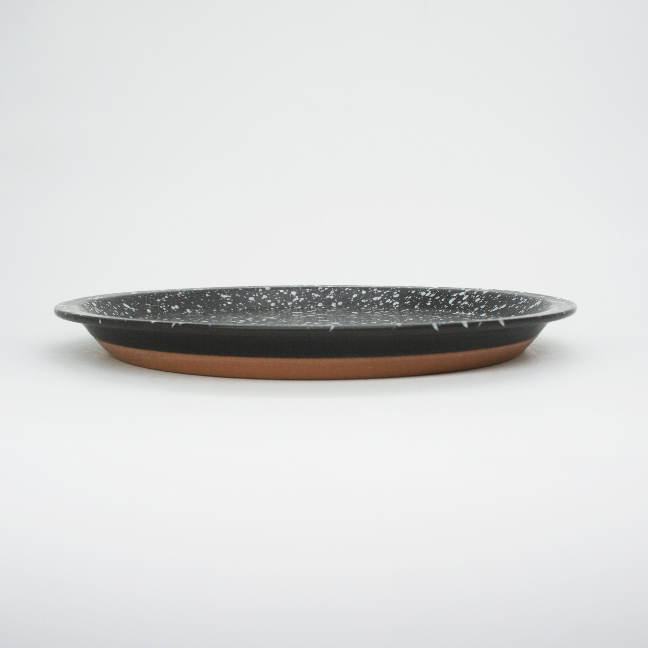 CHIPS PLATE L - splash black-white