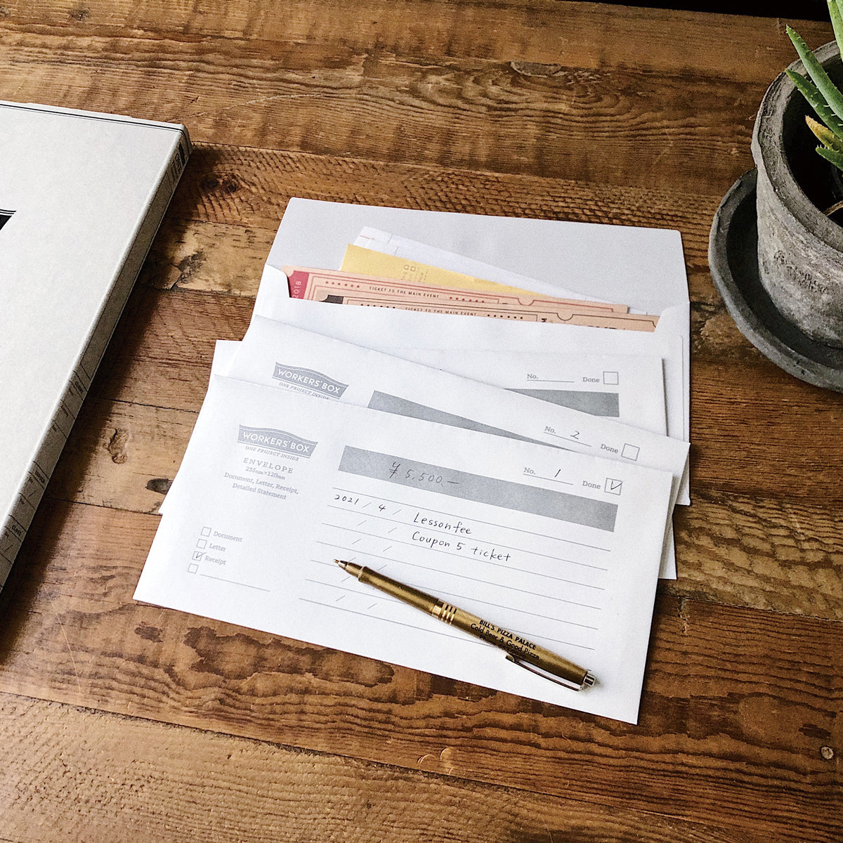 WORKERS'BOX ENVELOPE(5/set)