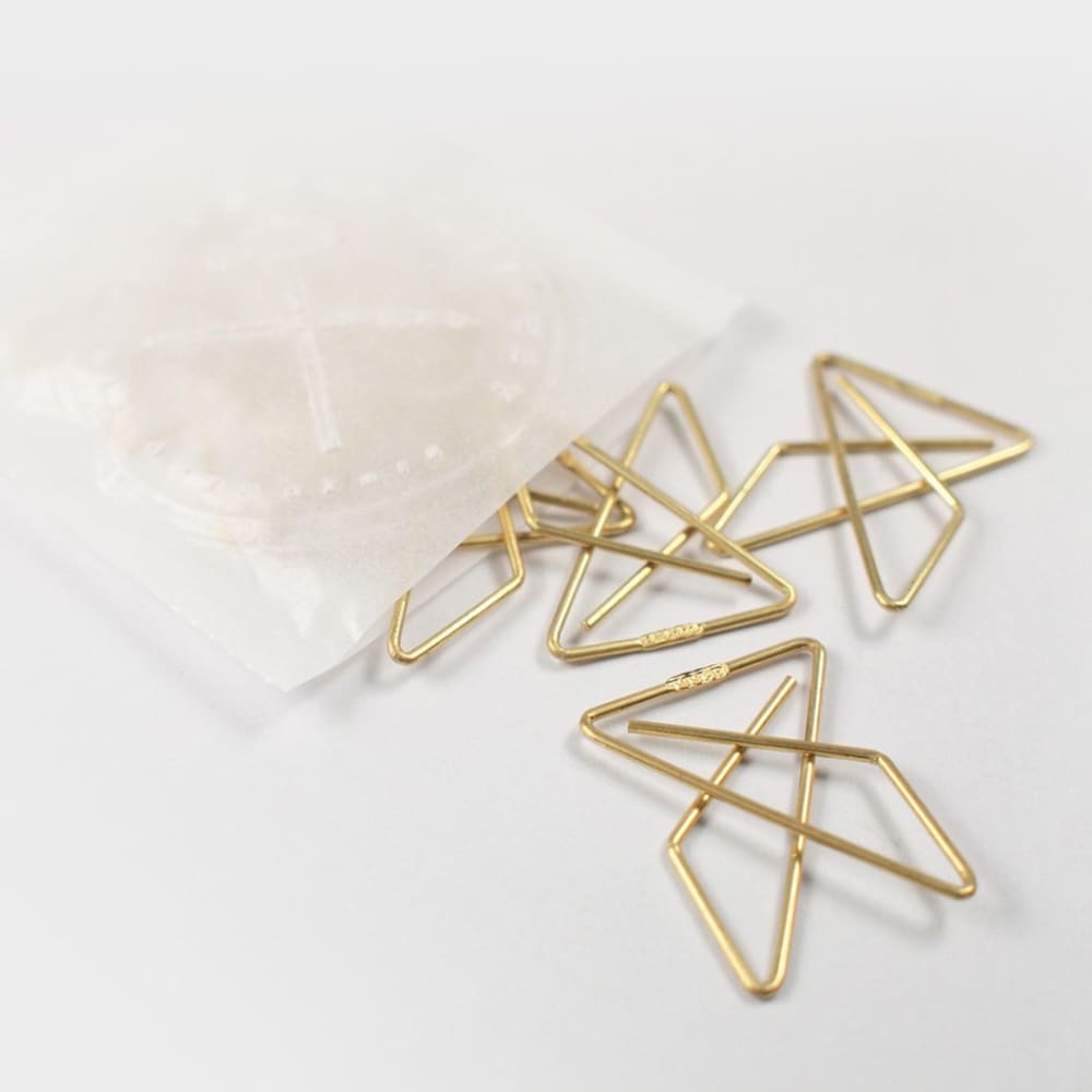 Brass Clip - YE(Ideal) / 10pcs per box - Clip