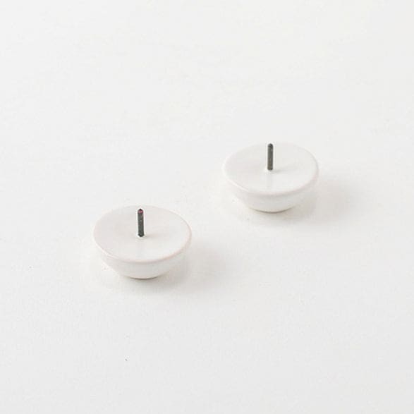 Ceramic Candle Holder EN Circle White - Candles