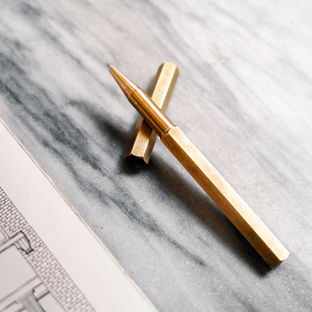 Classic Revolve-Rollerball Pen(Brass) - ROLLER BALLPOINT PEN