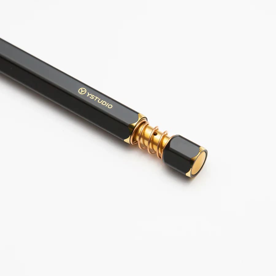 Classic Revolve-Spring Ballpoint Pen(Black) - Ballpoint Pen