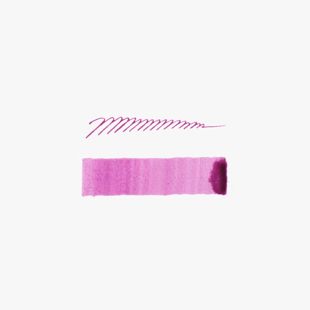 Colour specimen - Tunnel of Japanese clover - Ink