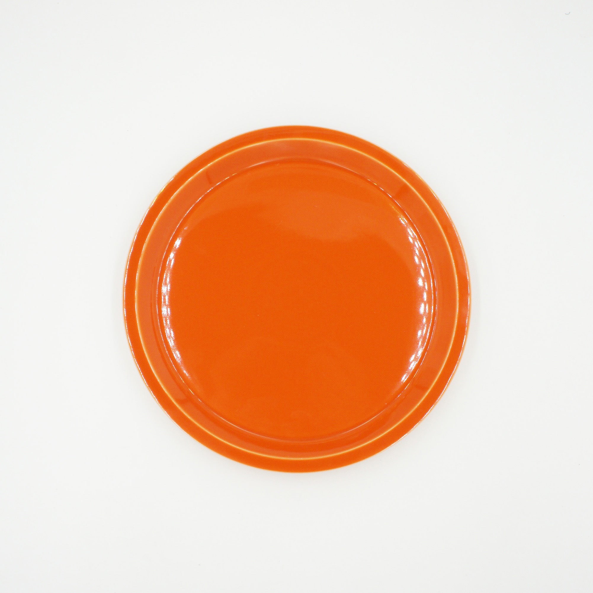 CHIPS PLATE L - solid orange