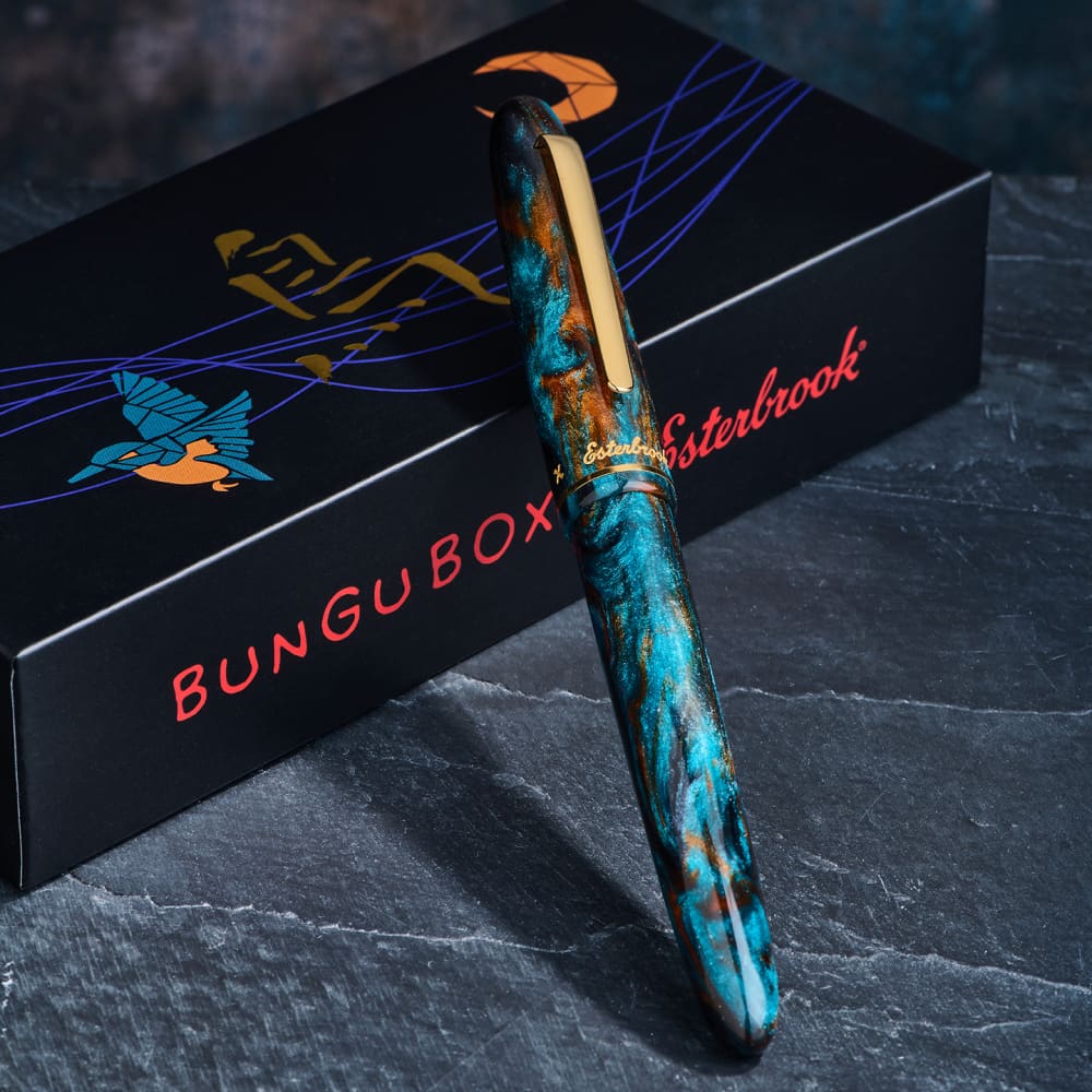 Esterbrook x BUNGU Box Kingfisher Edition Estie - Broad