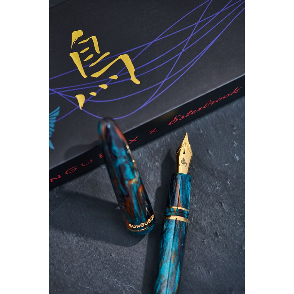 Esterbrook x BUNGU Box Kingfisher Edition Estie - Broad