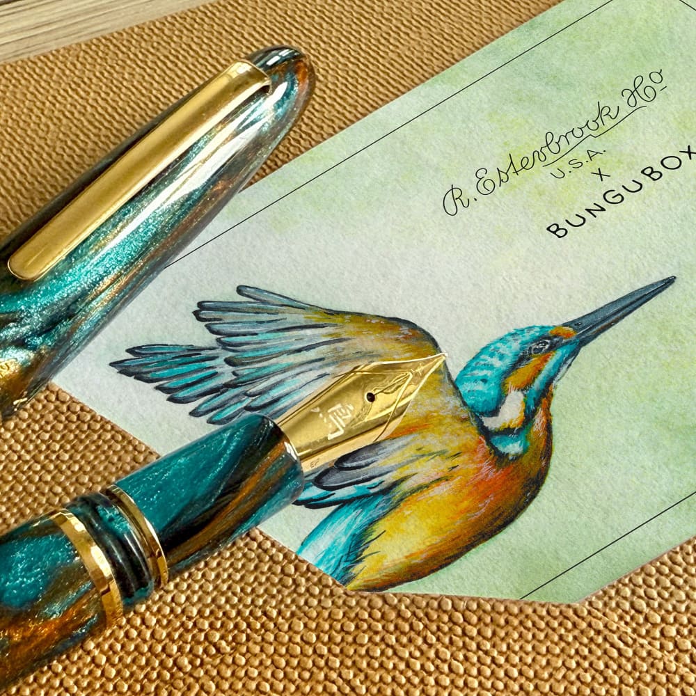Esterbrook x BUNGU Box Kingfisher Edition Estie - Extra