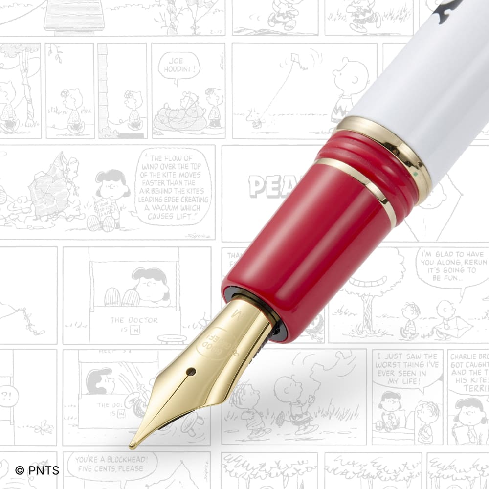 Estie Snoopy 75th Edition FP - F - Fountain Pen