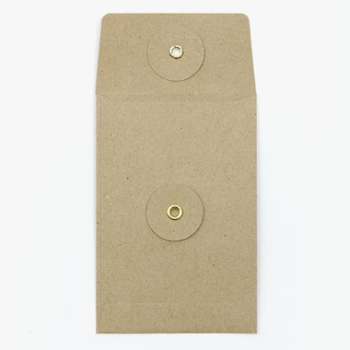 KRAFT ENVELOPE <S> Vertical with String Brown - The Outsiders