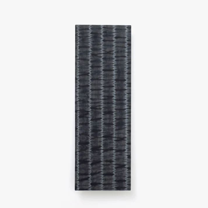Mini note cover Y. & SONS / Katakai shibori stripe