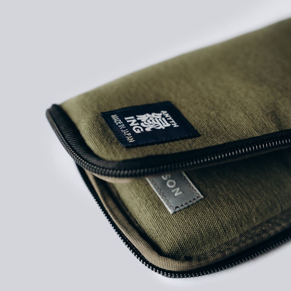Pencil case ANYTHINGxROBINSON Green - Pouch