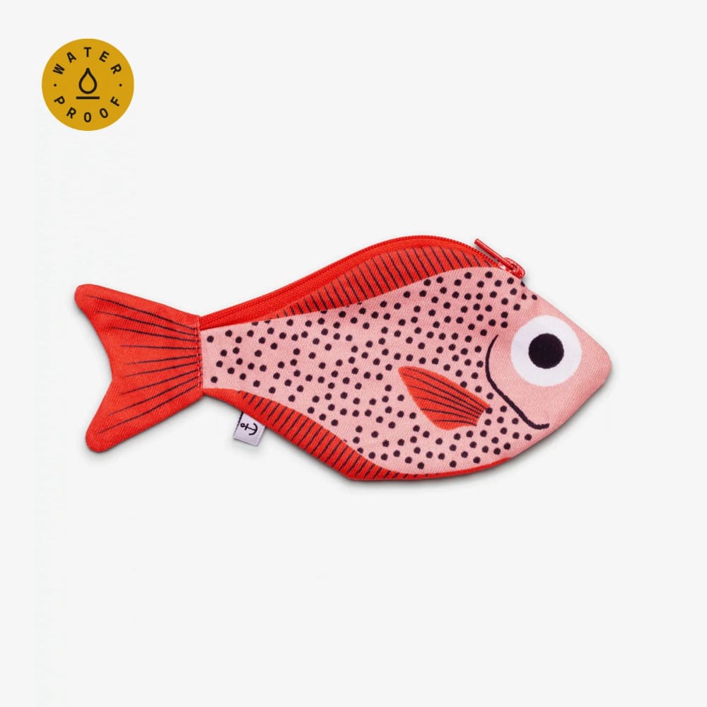 Sweeper fish - Pink - Purse - Pouch