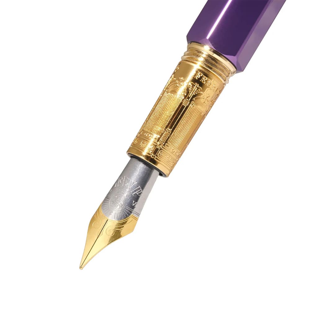 The Marquise Fountain Pen - Aubergine - Medium - Fountain