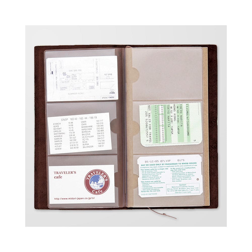 TRAVELER'S notebook Refill Card file 007 - The Outsiders
