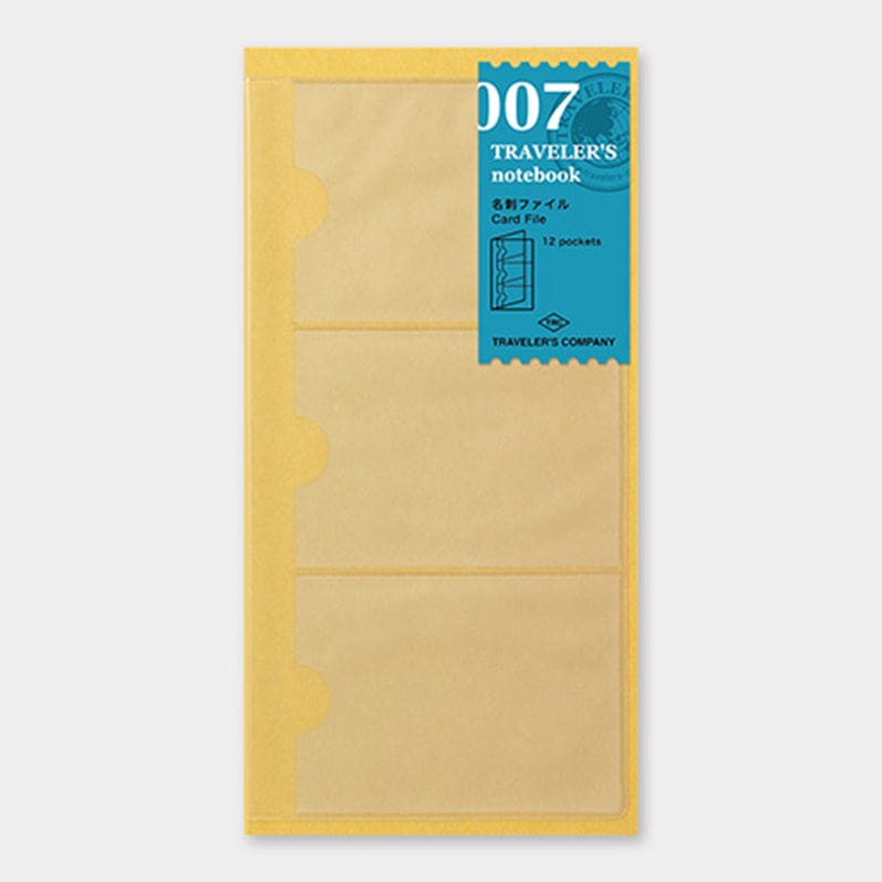 TRAVELER'S notebook Refill Card file 007 - The Outsiders