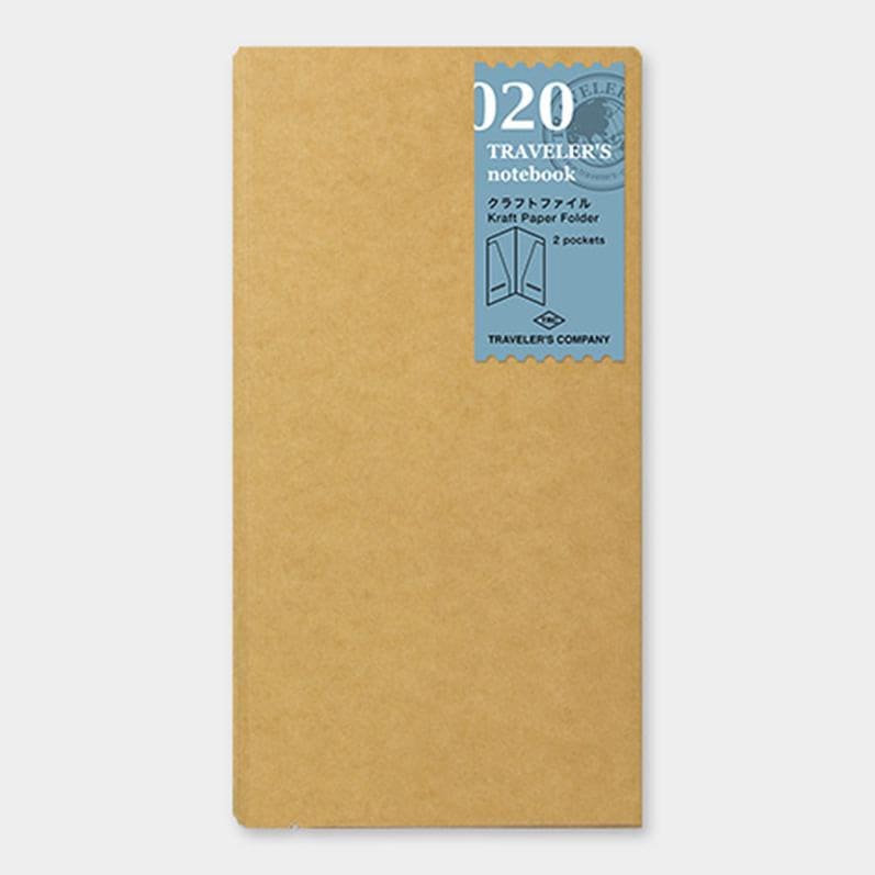 TRAVELER’S notebook Refill Kraft Paper Folder 020 - Paper