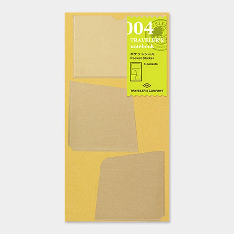 TRAVELER'S notebook Refill Pocket stickers 004 - The Outsiders