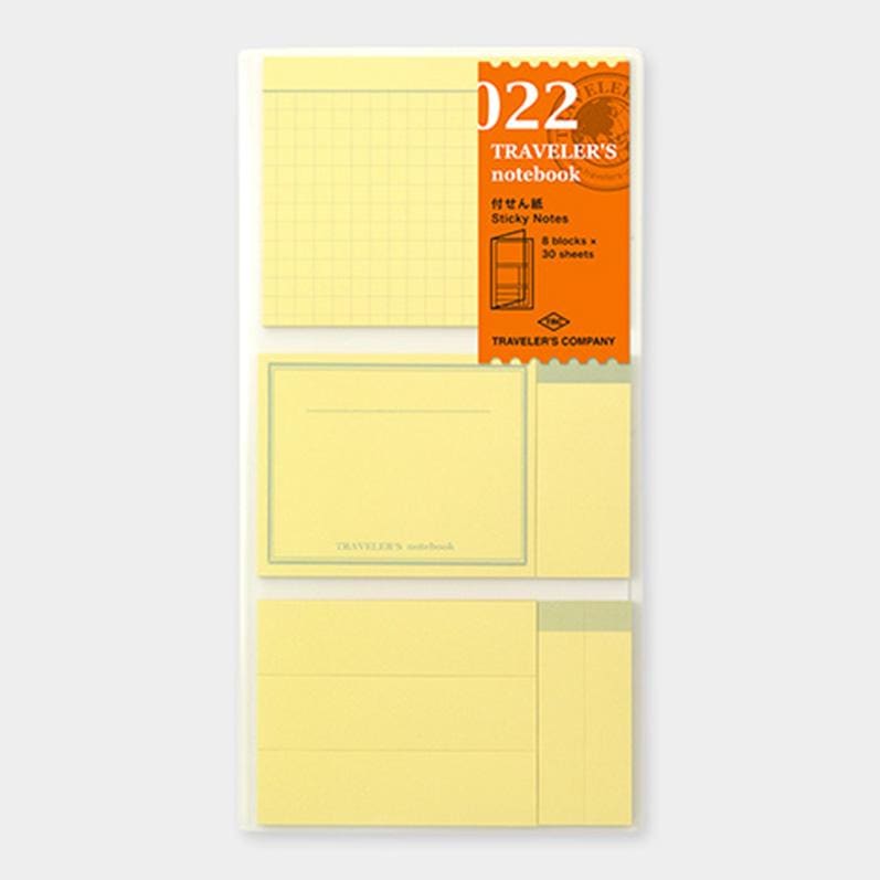 TRAVELER’S notebook Refill Sticky Memo Pad 022 - Memo Pad