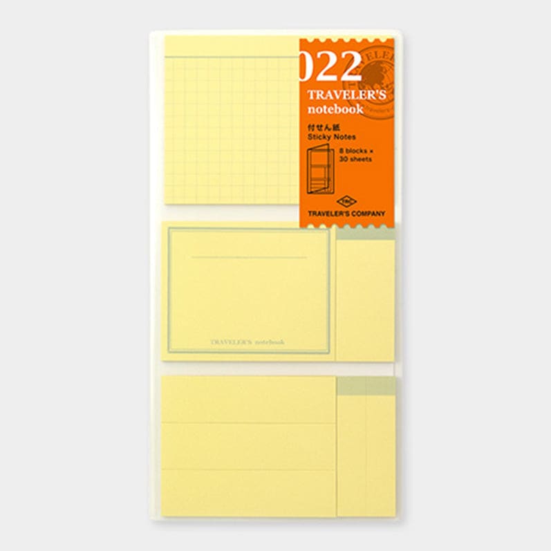 TRAVELER'S notebook Refill Sticky Memo Pad 022 - The Outsiders