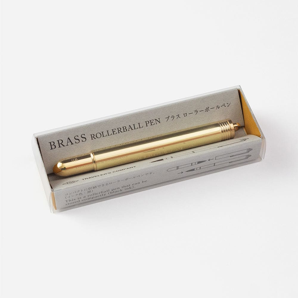 TRC BRASS Rollerball pen Solid Brass - The Outsiders