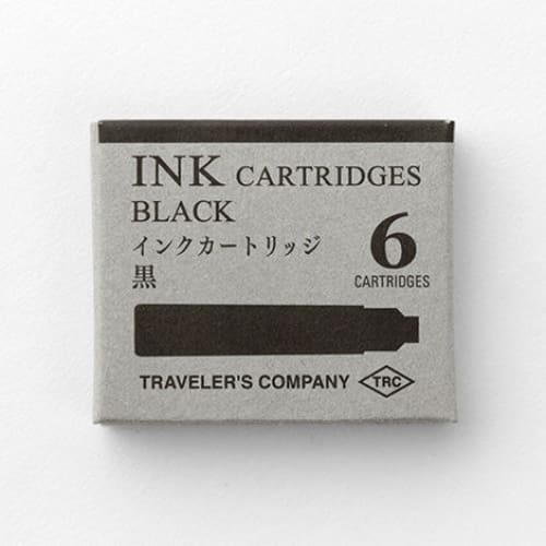 TRC Cartridge for BRASS Fountain Pen Black - The Outsiders
