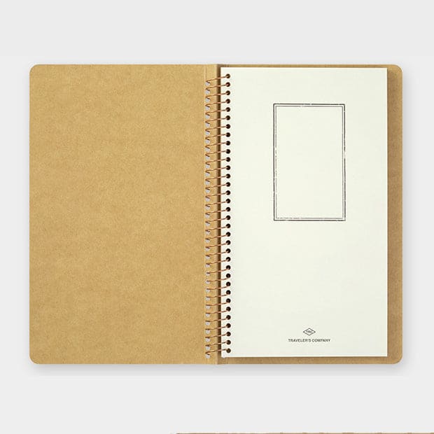 TRC SPIRAL RING NOTEBOOK <A5 Slim> Card File - The Outsiders