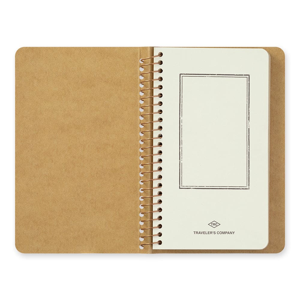 TRC SPIRAL RING NOTEBOOK <A6 Slim> DW Kraft - The Outsiders