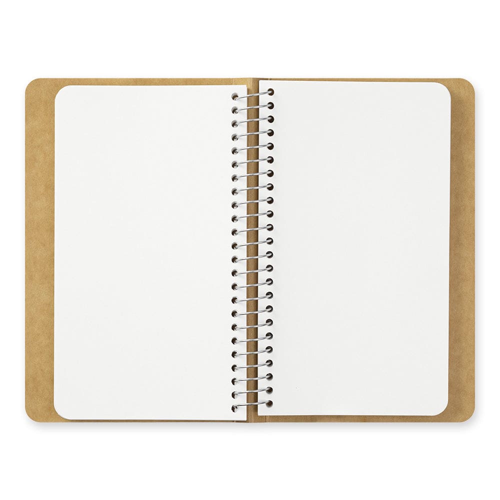 TRC SPIRAL RING NOTEBOOK <A6 Slim> MD White - The Outsiders