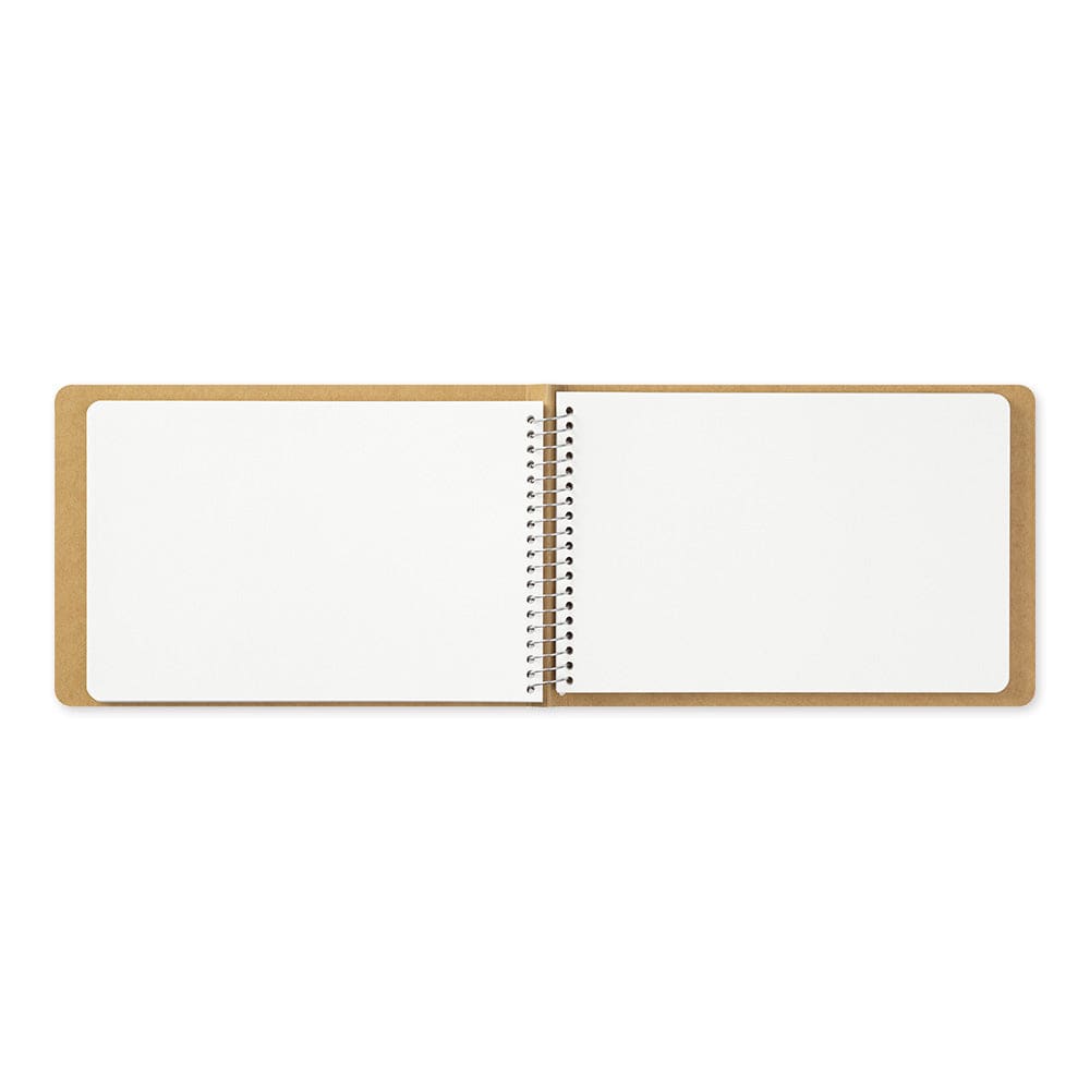 TRC SPIRAL RING NOTEBOOK <B6> MD White - The Outsiders