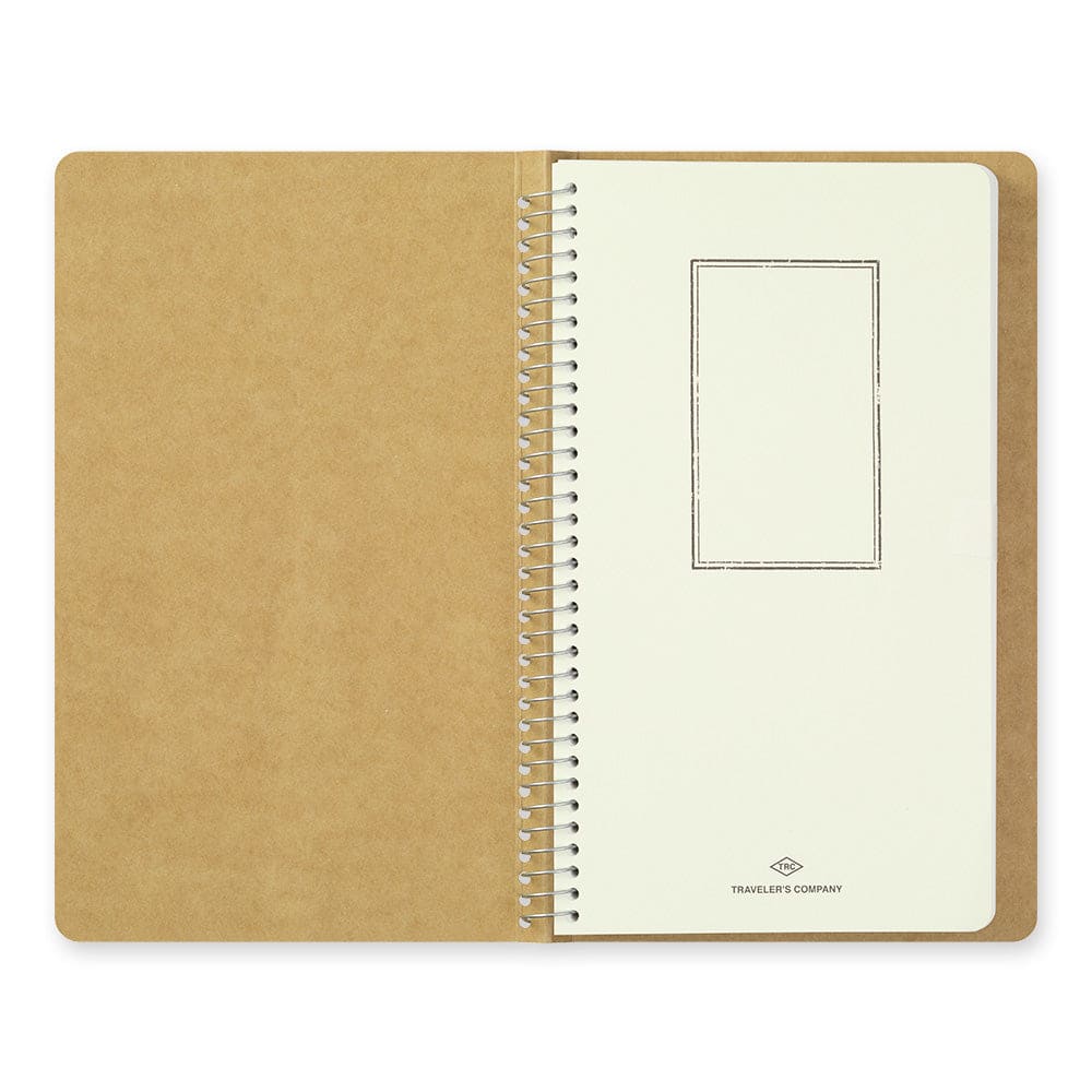 TRC SPIRAL RING NOTEBOOK <A5 Slim> MD White - The Outsiders