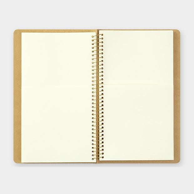 TRC SPIRAL RING NOTEBOOK <A5 Slim> Paper Pocket - The Outsiders
