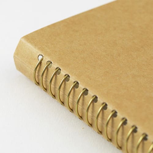 TRC SPIRAL RING NOTEBOOK <A5 Slim> Paper Pocket - The Outsiders