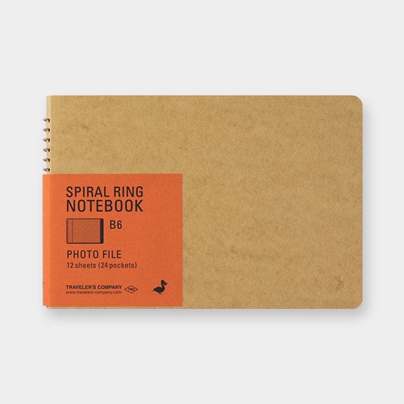 TRC SPIRAL RING NOTEBOOK <B6> Photo File - The Outsiders