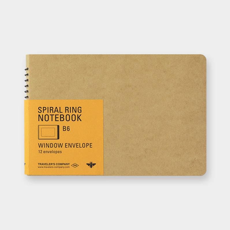 TRC SPIRAL RING NOTEBOOK Window Envelop - Notebook Spiral