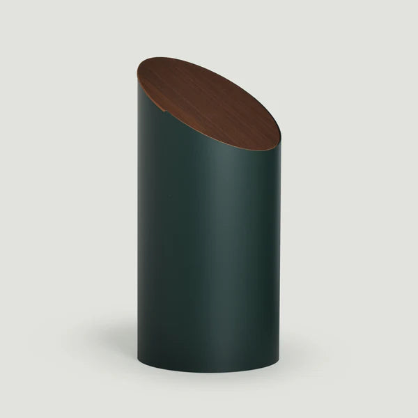 SWING BIN (M) Lid green / wn