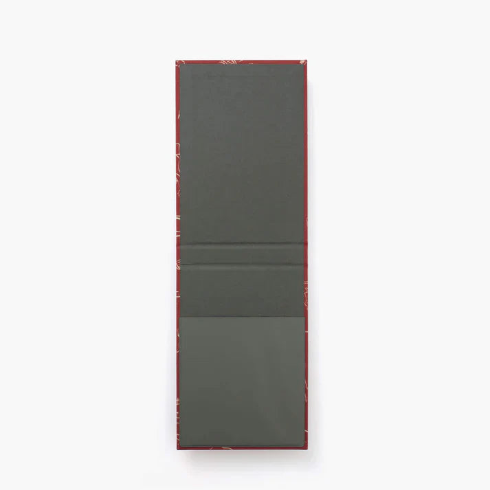 Mini note cover Palmehuset / History Burgundy