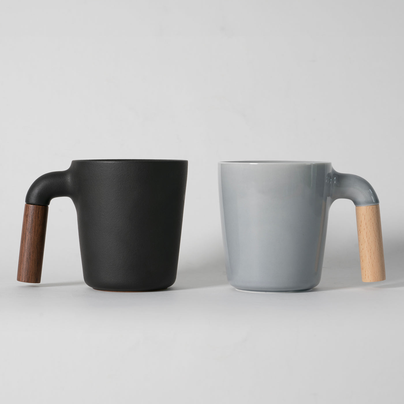 Mugr Cloud Walnut - (ceramic, walnut wood)