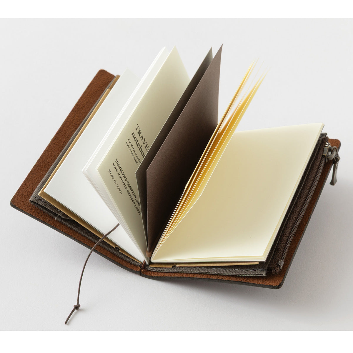 TRAVELER’S notebook Card Size 20th Anniversary Set Brown