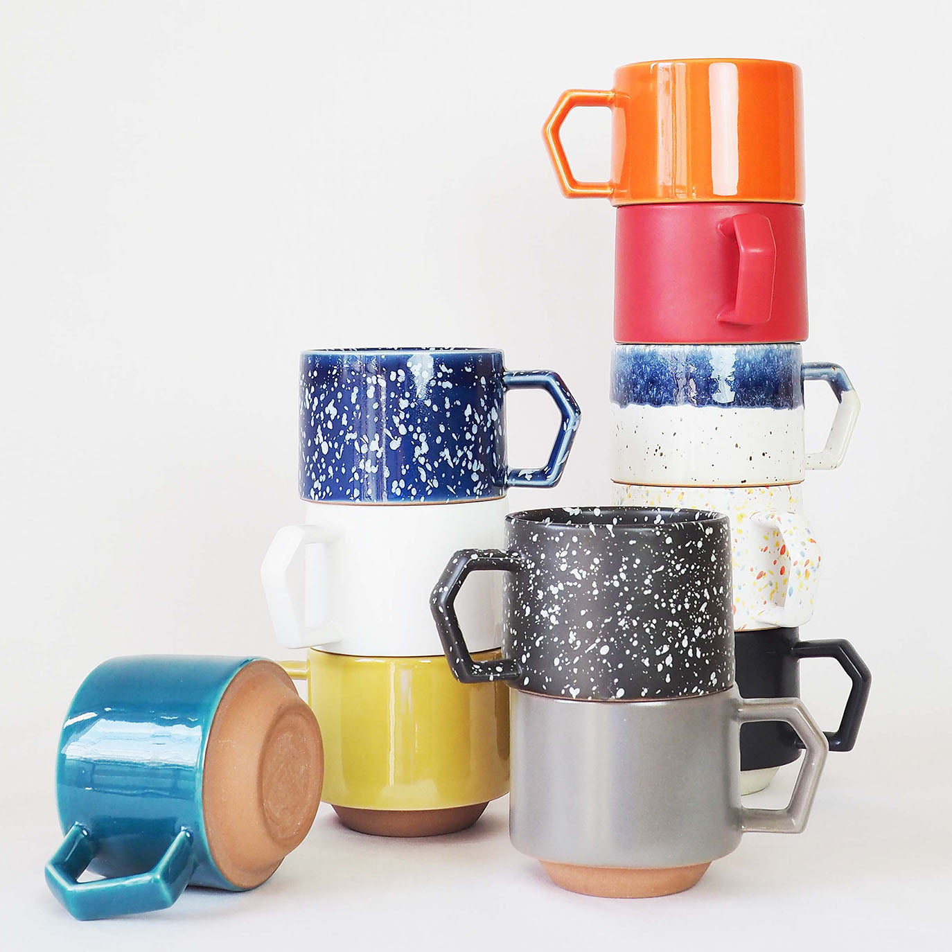 CHIPS stackMUG  - white-navy drop