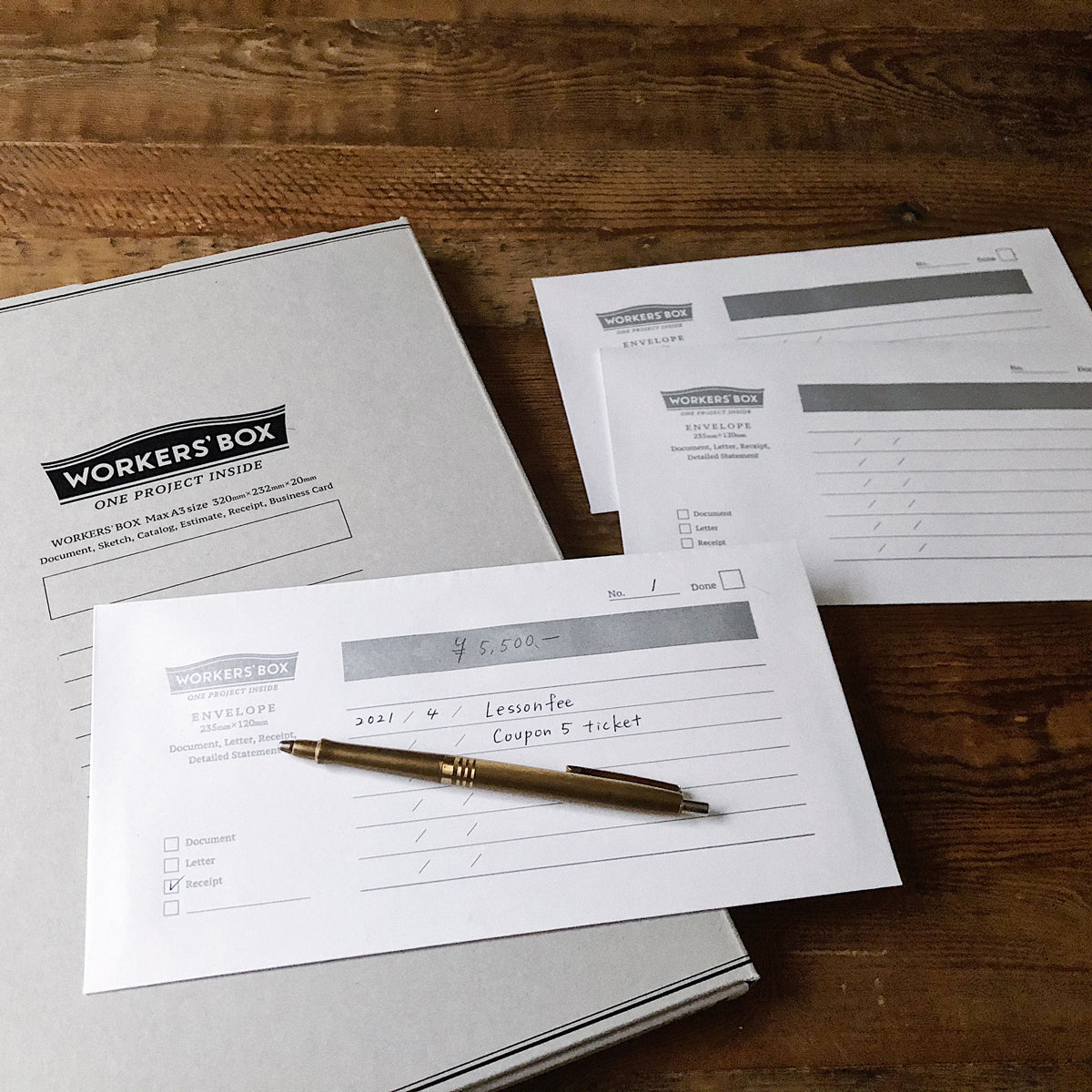WORKERS'BOX ENVELOPE（5/set）