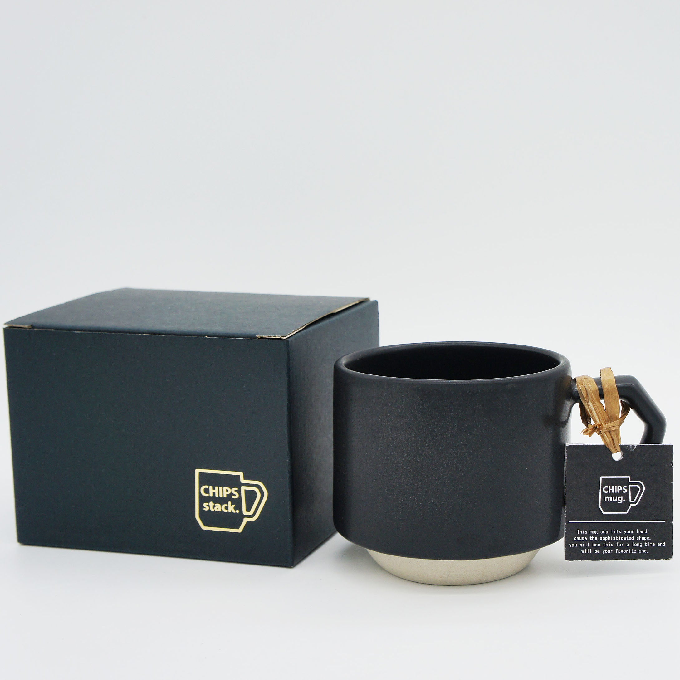 CHIPS stackMUG  - mat black