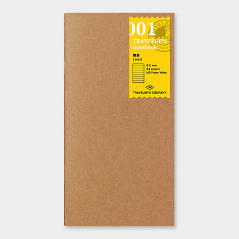 TRAVELER'S notebook Refill Lined notebook 001   <Basic Item>